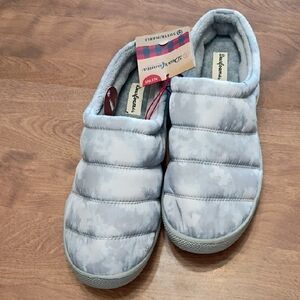 Dearfoams Gray Women's Slippers